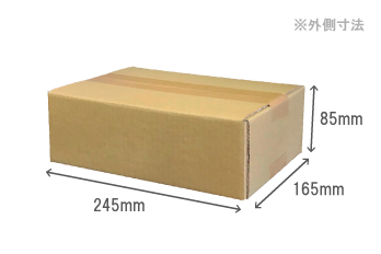 50サイズダンボールＡ式（茶）　100枚ＱＦ