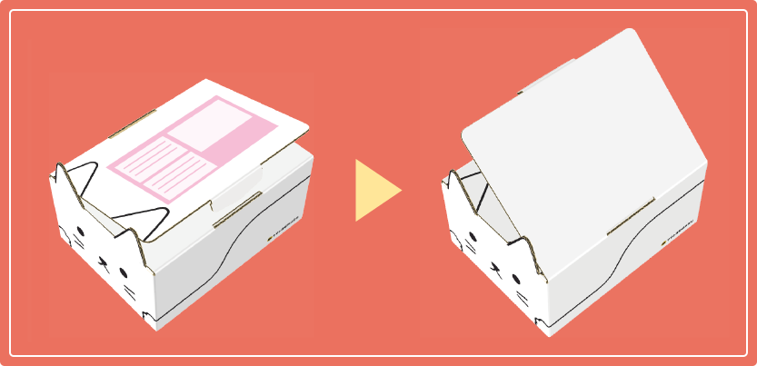 ネコ耳box ネコハコ ヤマト資材ショップ
